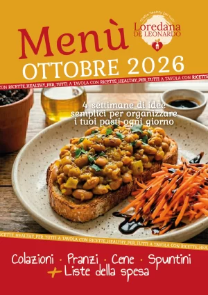 Menù OTTOBRE 2026